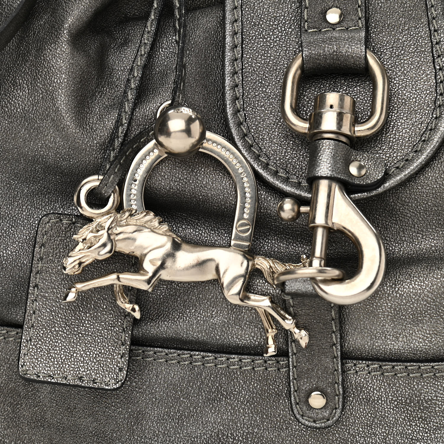 Chloe Metallic Calfskin Kerala Bag Canon - Image 2