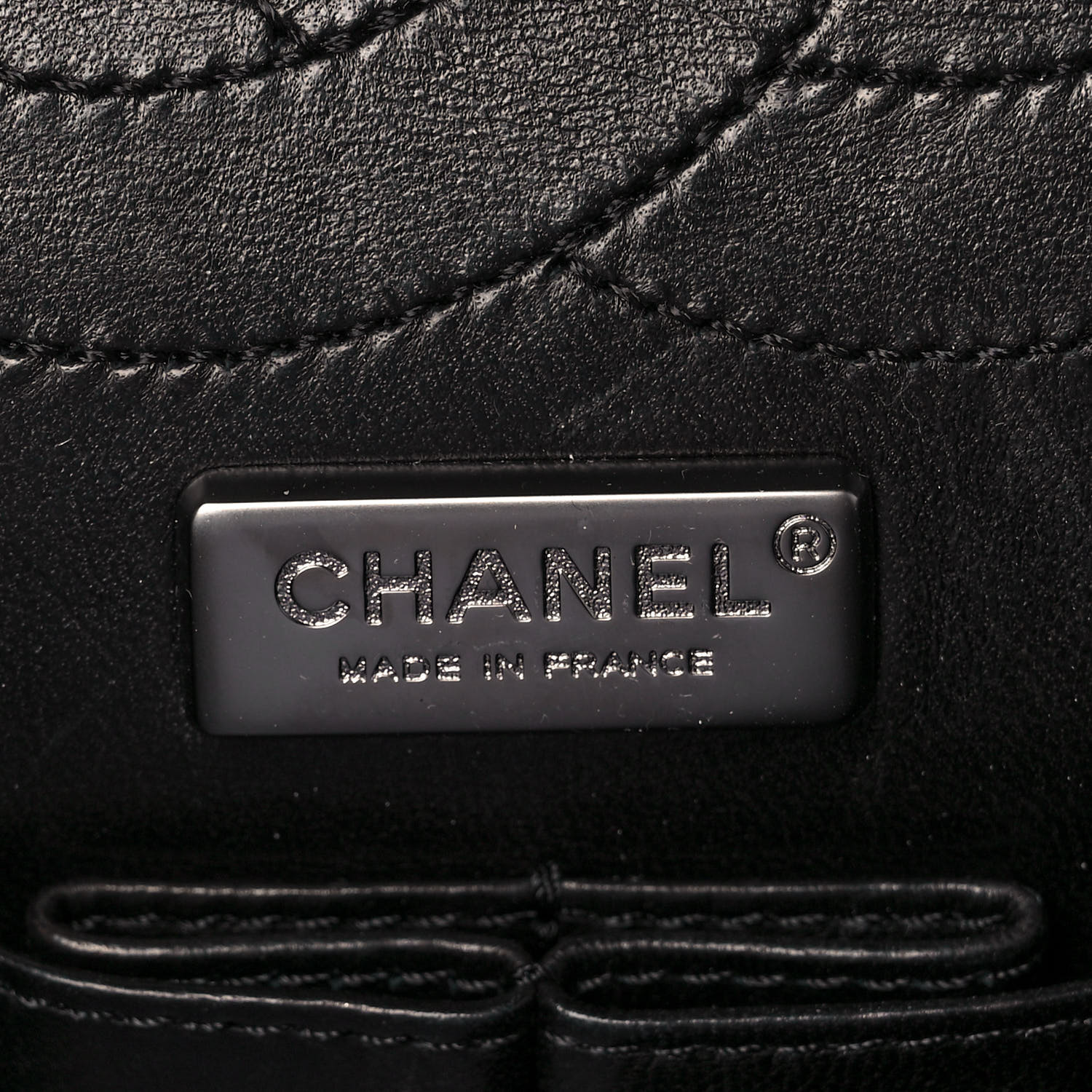 Chanel Persian Lamb Fur 2.55 Reissue 227 Flap Bag Black - Image 5