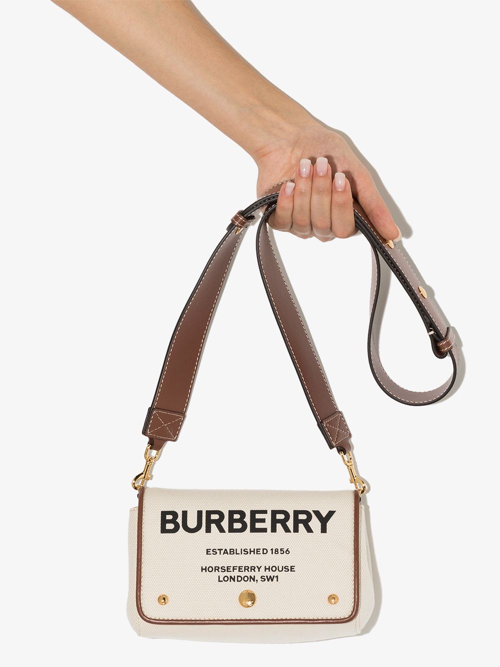 Burberry small Hackberry Horseferry print crossbody bag - Image 4
