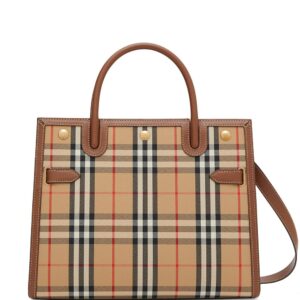 Burberry Title Vintage check tote bag