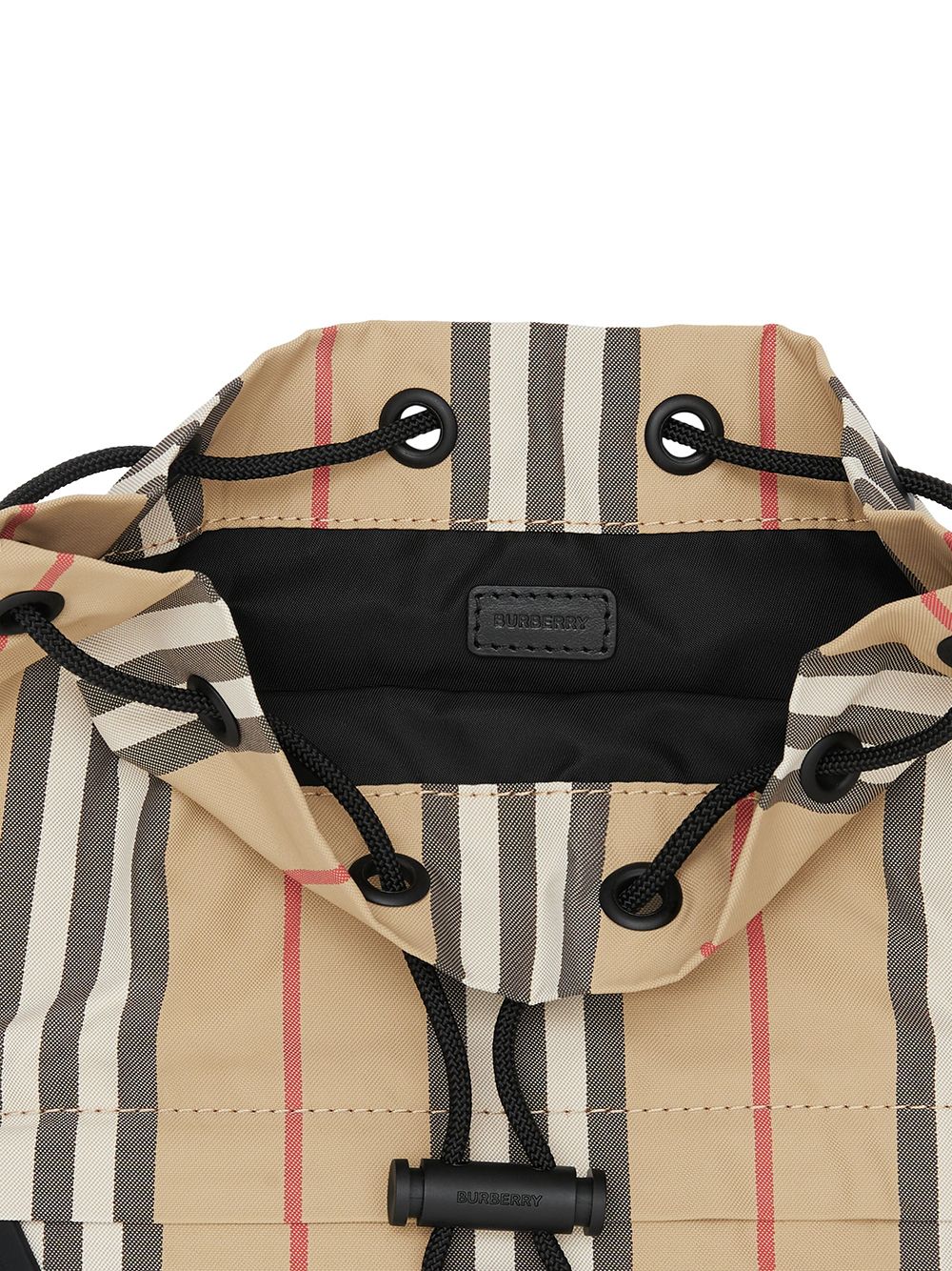 Burberry Icon stripe drawcord pouch - Image 3