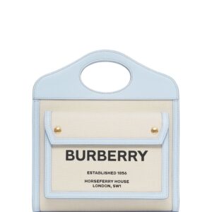 Burberry two-tone pocket bag