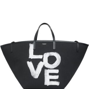 Burberry medium love-print beach tote
