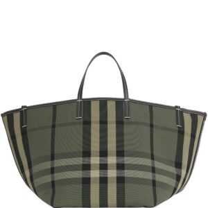 Burberry check-print tote bag