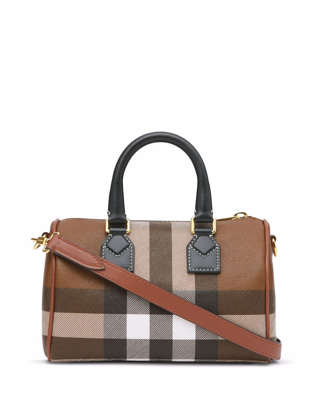 Burberry mini House Check bowling bag - Image 3