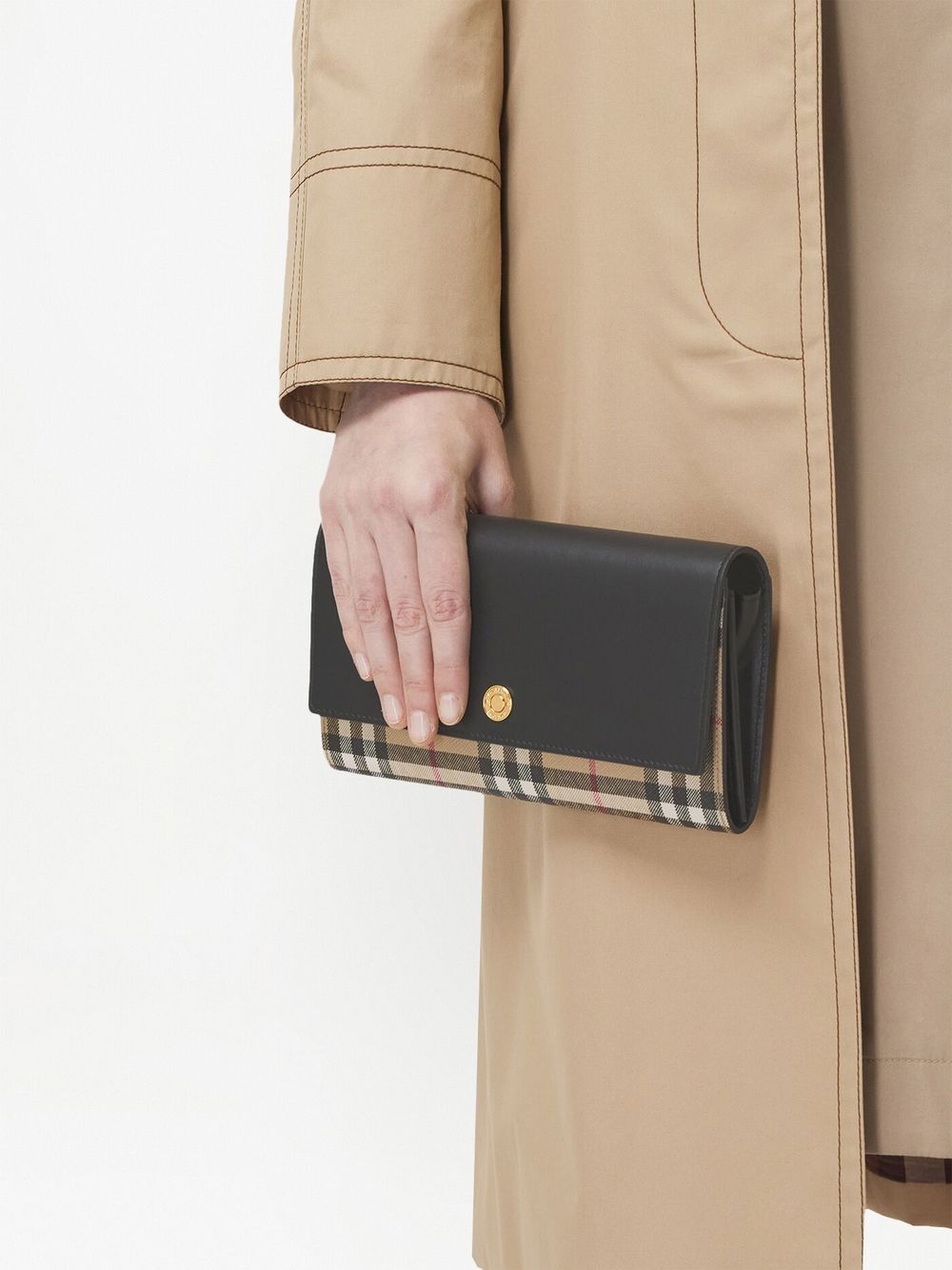 Burberry Vintage Check wallet bag - Image 5