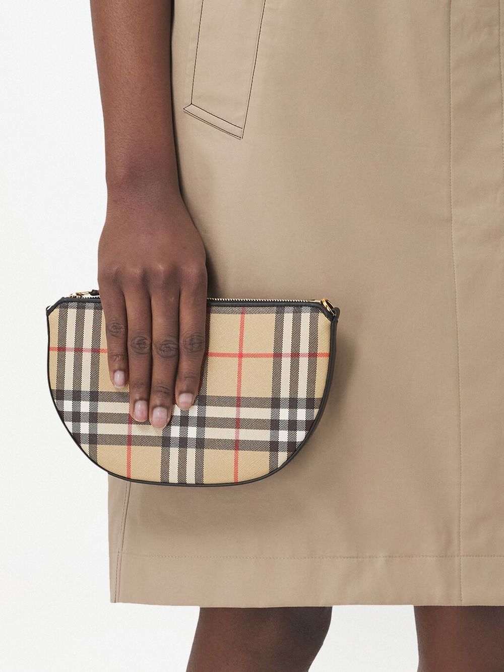 Burberry Olympia Vintage Check mini shoulder bag - Image 4