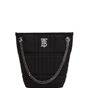 Burberry Lola small quilted bucket bag