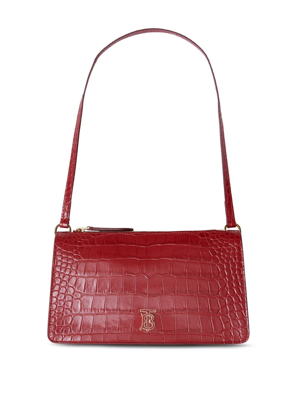 Burberry TB plaque embossed leather mini bag - Image 5