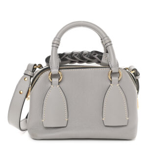 Chloe Calfskin Small Daria Stormy Grey