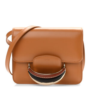 Chloe Calfskin Kattie Shoulder Bag Autumnal Brow