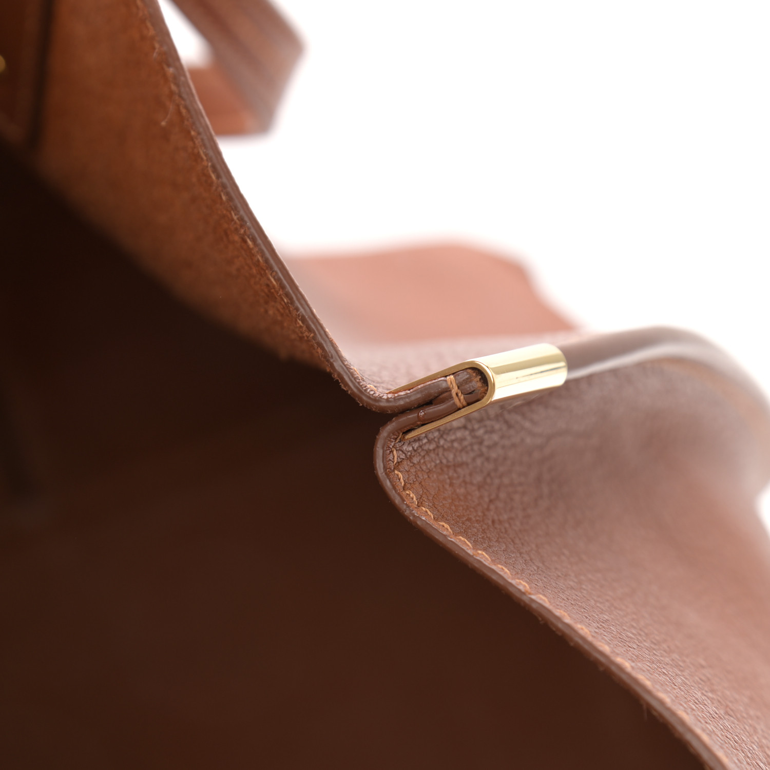 Chloe Calfskin Medium Vick Tote Caramel - Image 4