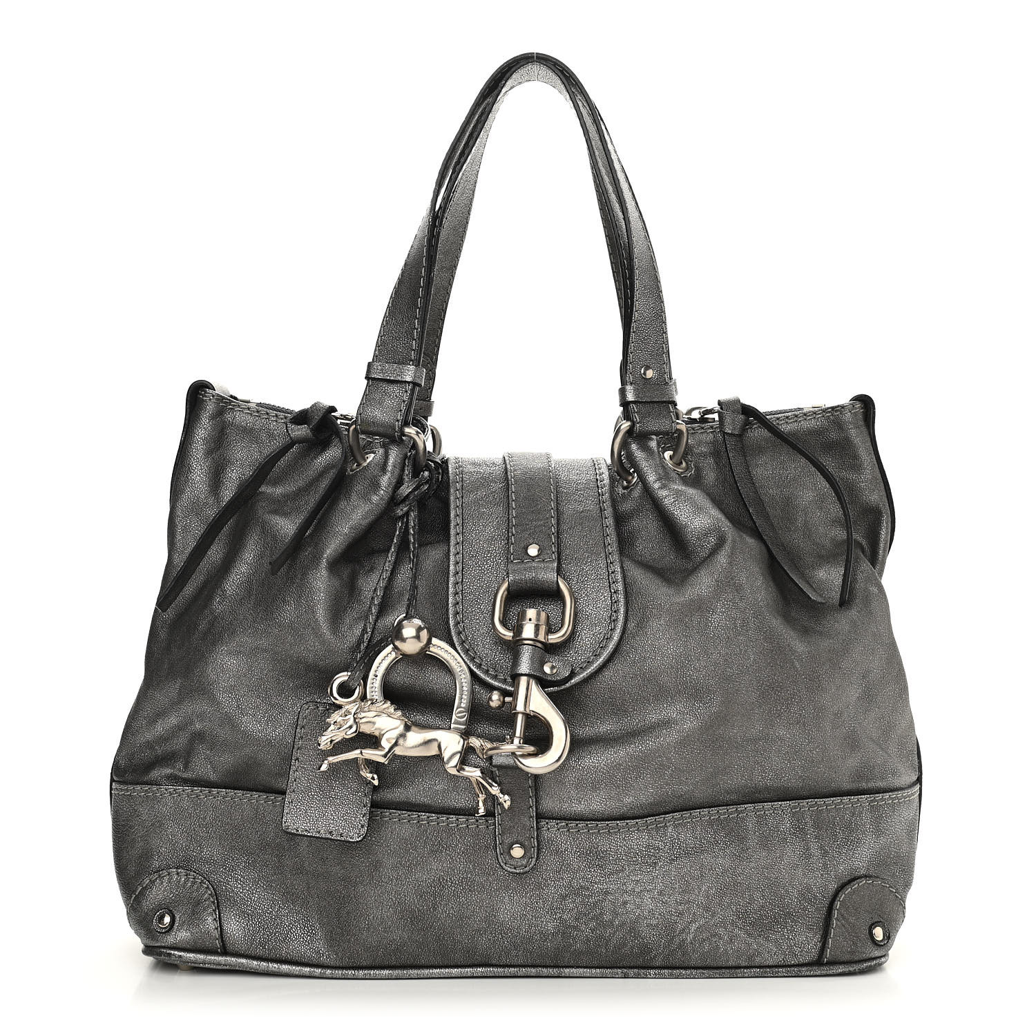 Chloe Metallic Calfskin Kerala Bag Canon