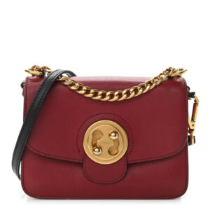 Chloe Goatskin Small Mily Shoulder Bag Sienna Red