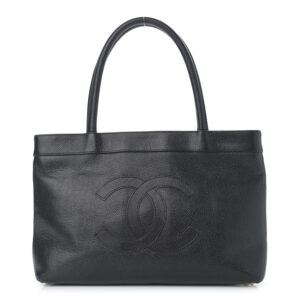 Chanel Caviar CC Timeless Tote Black