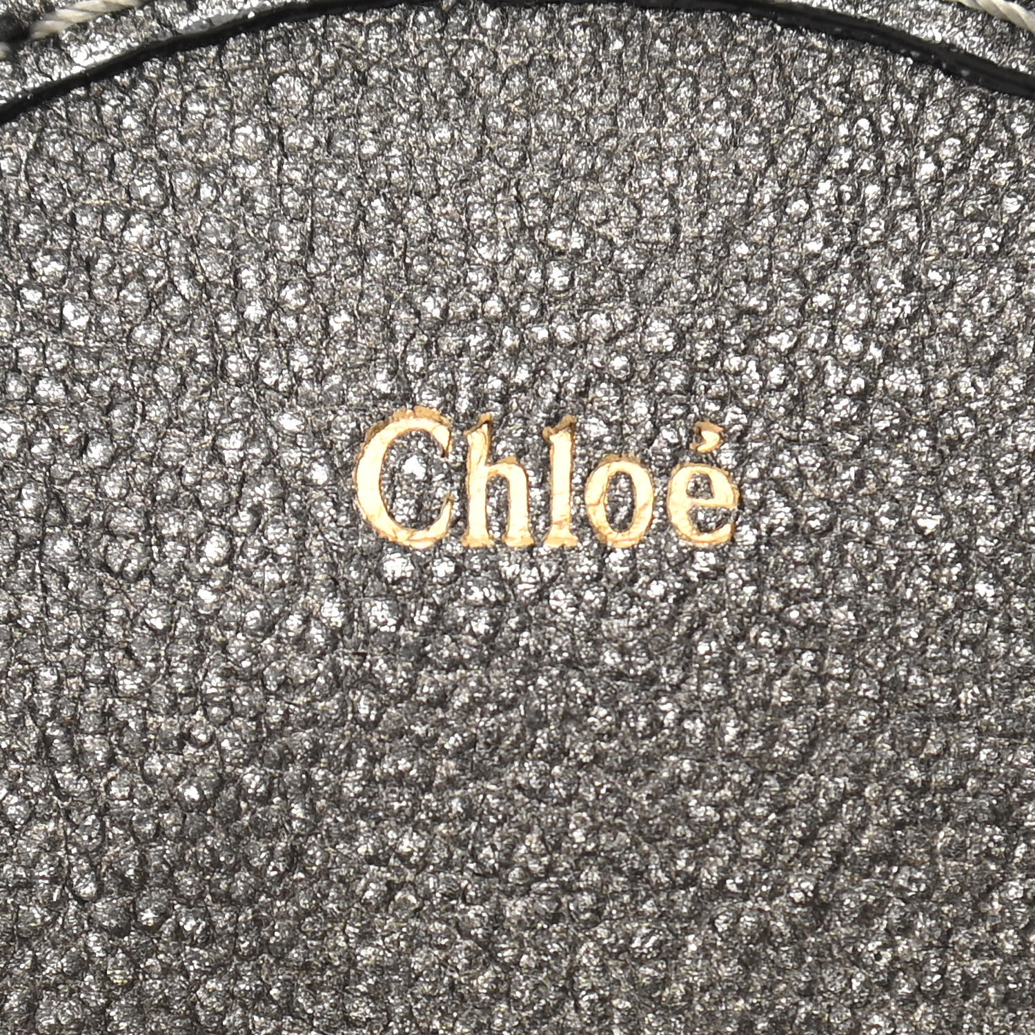 Chloe Metallic Calfskin Kerala Bag Canon - Image 3