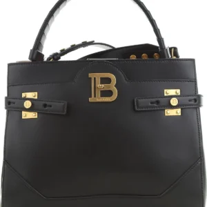 Balmain Tote Bag on Sale, Black, Leather
