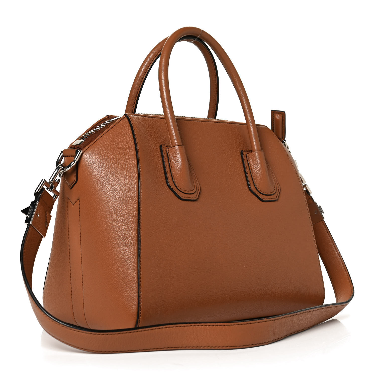 Givenchy Sugar Goatskin Small Antigona Cognac - Image 2