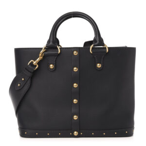 Christian Dior Smooth Calfskin Studded DiorAvenue Bag Navy