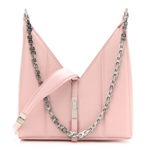 Givenchy Calfskin Mini Cut Out Chain Bag Pink