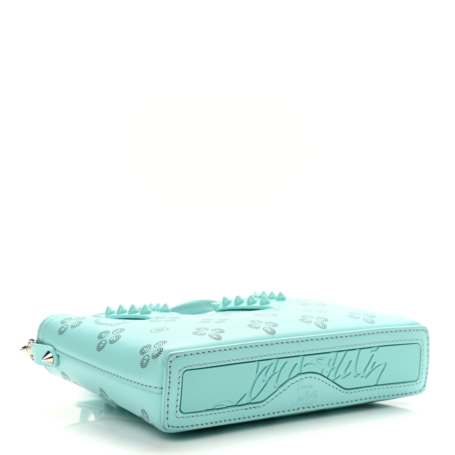 Christian Louboutin Calfskin Loubinthesky Nano Cabata Tote Bermuda - Image 3