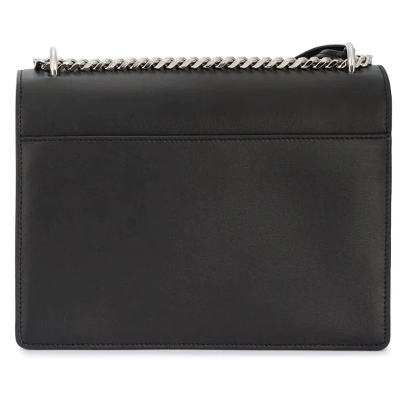 NEW Saint Laurent Black Medium Sunset Leather Crossbody Shoulder Bag - Image 7