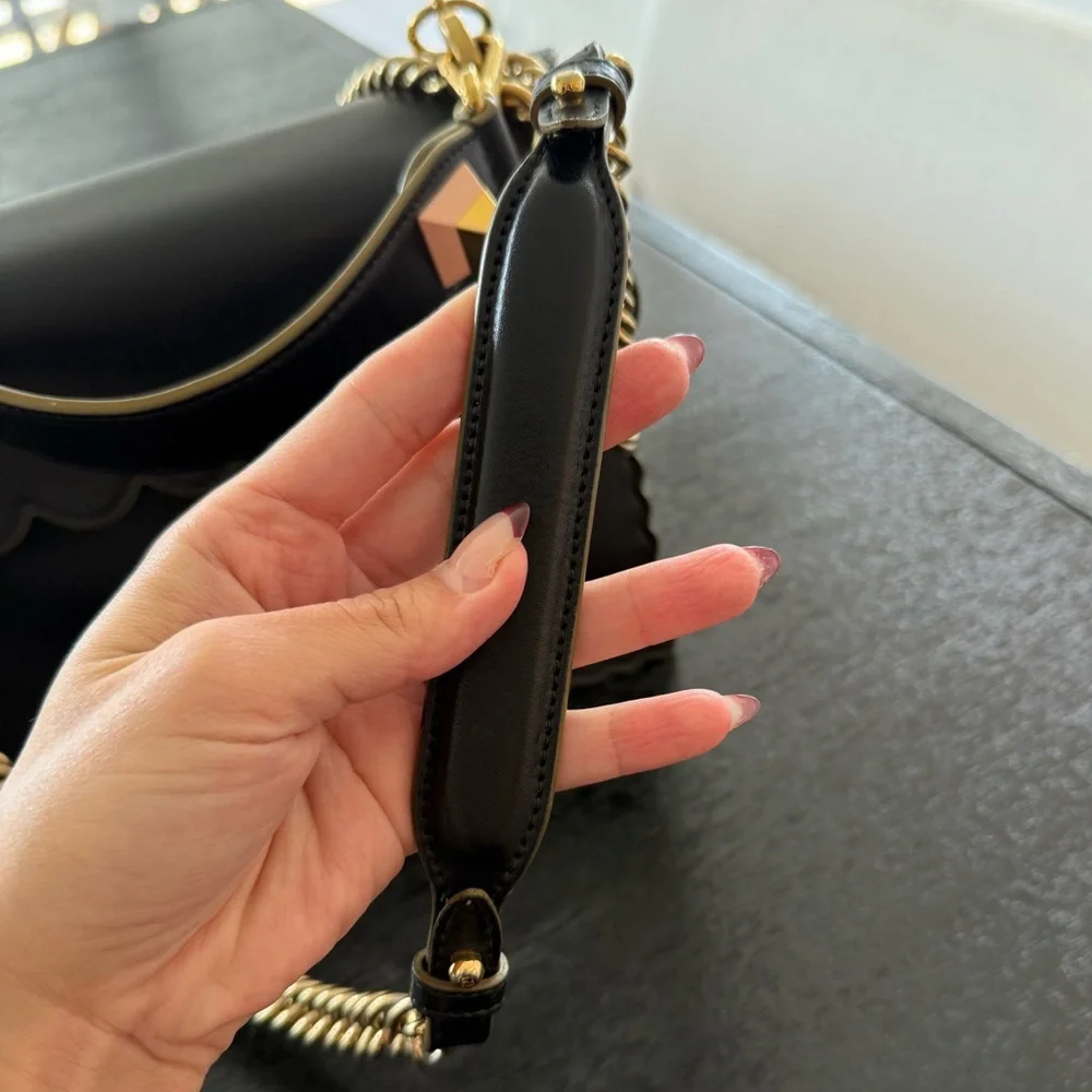 Fendi Kan I Shoulder Bag | Vitello Liberty Leather Crossbody - Image 8