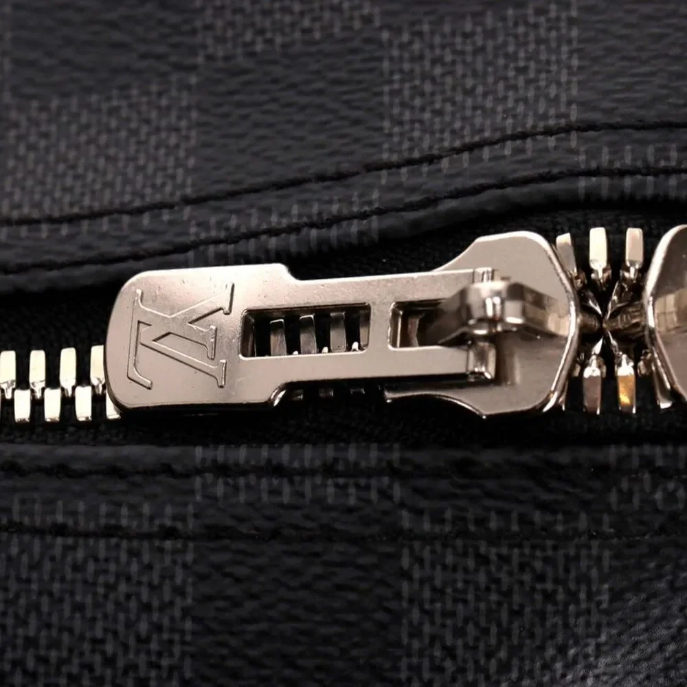 Louis Vuitton Keepall 55 | Damier Graphite Canvas Bandoulière Duffle - Image 9