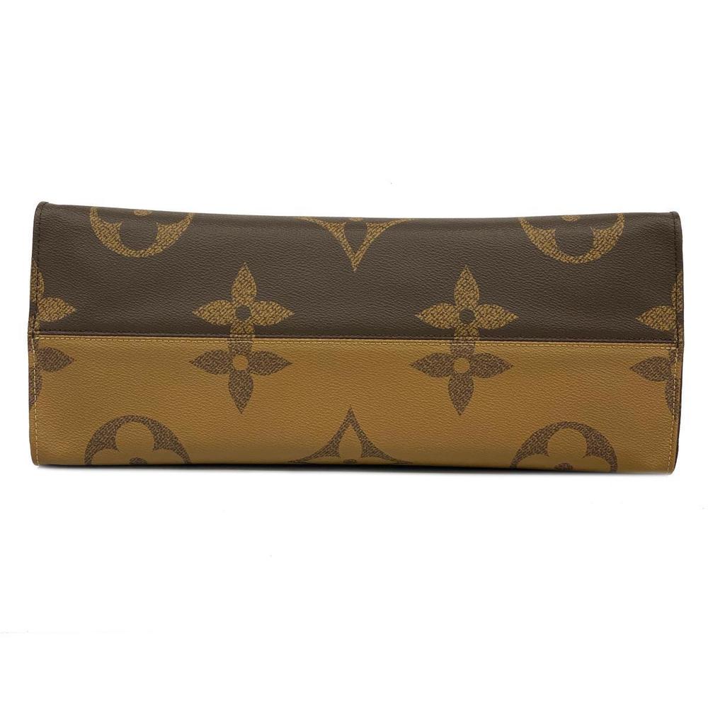 Louis Vuitton Monogram Reverse On the Go GM Two-Way Bag - Image 8