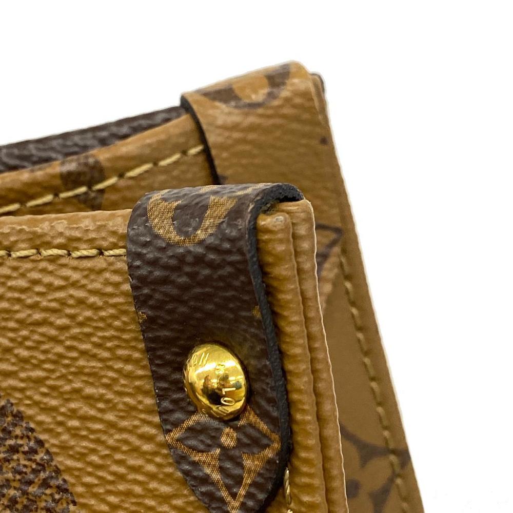 Louis Vuitton Monogram Reverse On the Go GM Two-Way Bag - Image 3