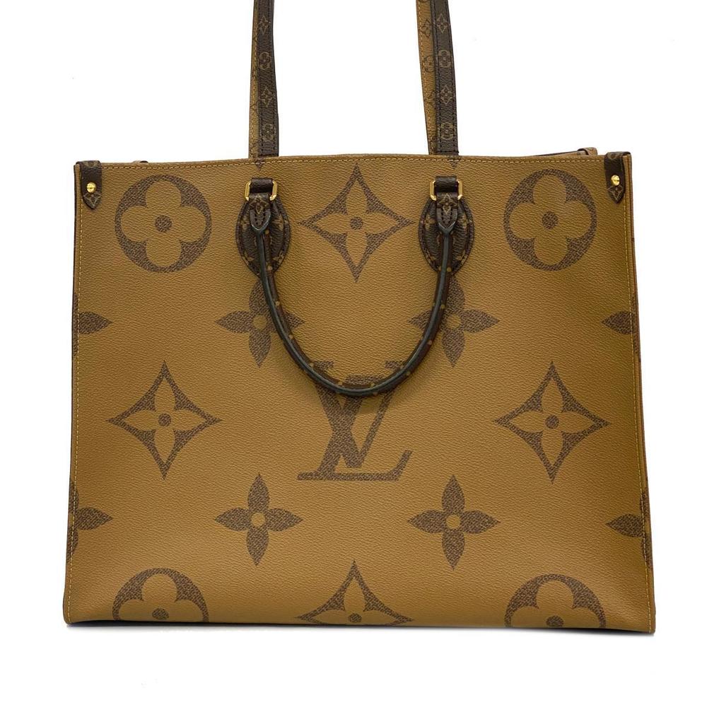 Louis Vuitton Monogram Reverse On the Go GM Two-Way Bag - Image 2