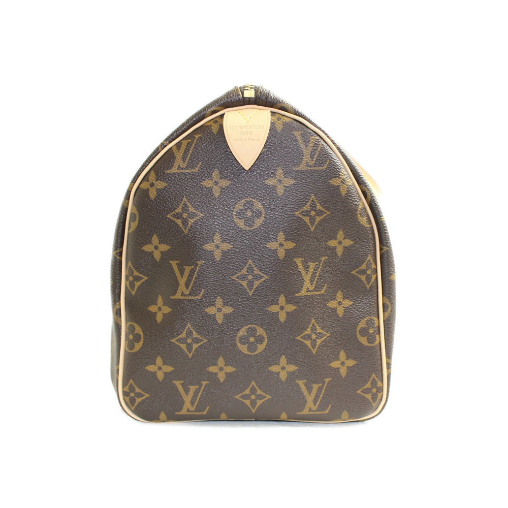 LOUIS VUITTON Speedy Monogram Brown Canvas Handbag LV - Image 5