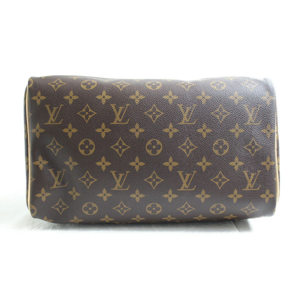 LOUIS VUITTON Speedy Monogram Brown Canvas Handbag LV - Image 6