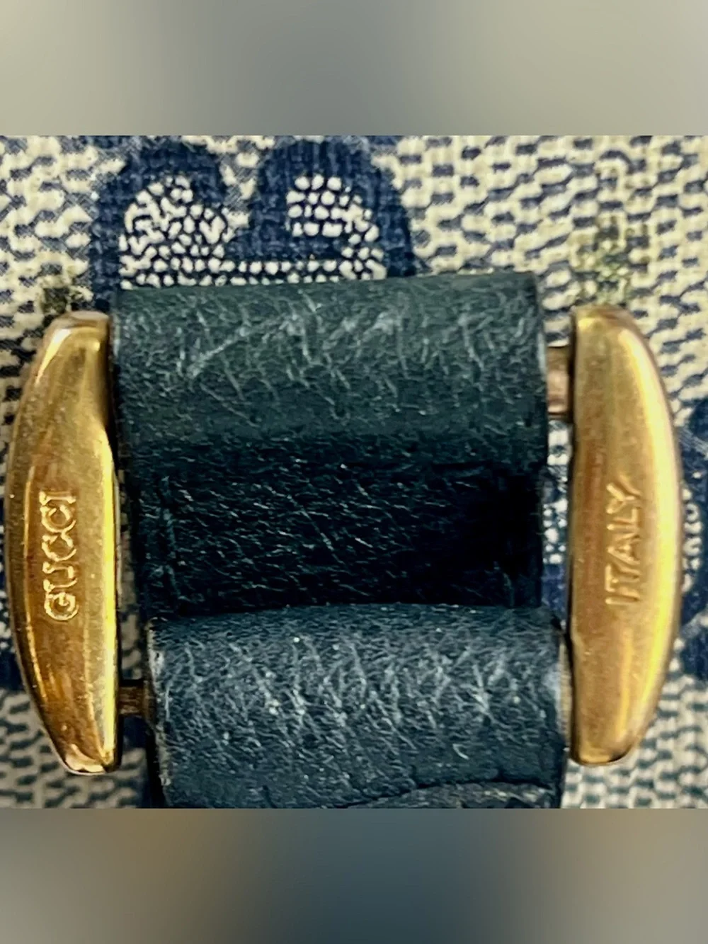 Authentic Vintage Gucci Accessory Collection GG Supreme Vintage Boston Bag - Image 9