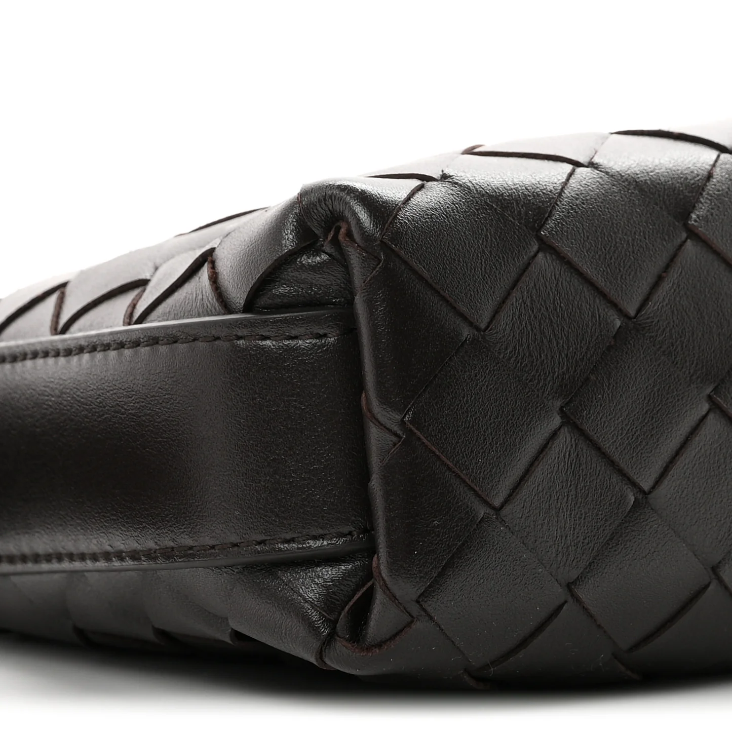 Bottega Veneta Calfskin Intrecciato Traveler Phone Pouch Fondant - Image 9