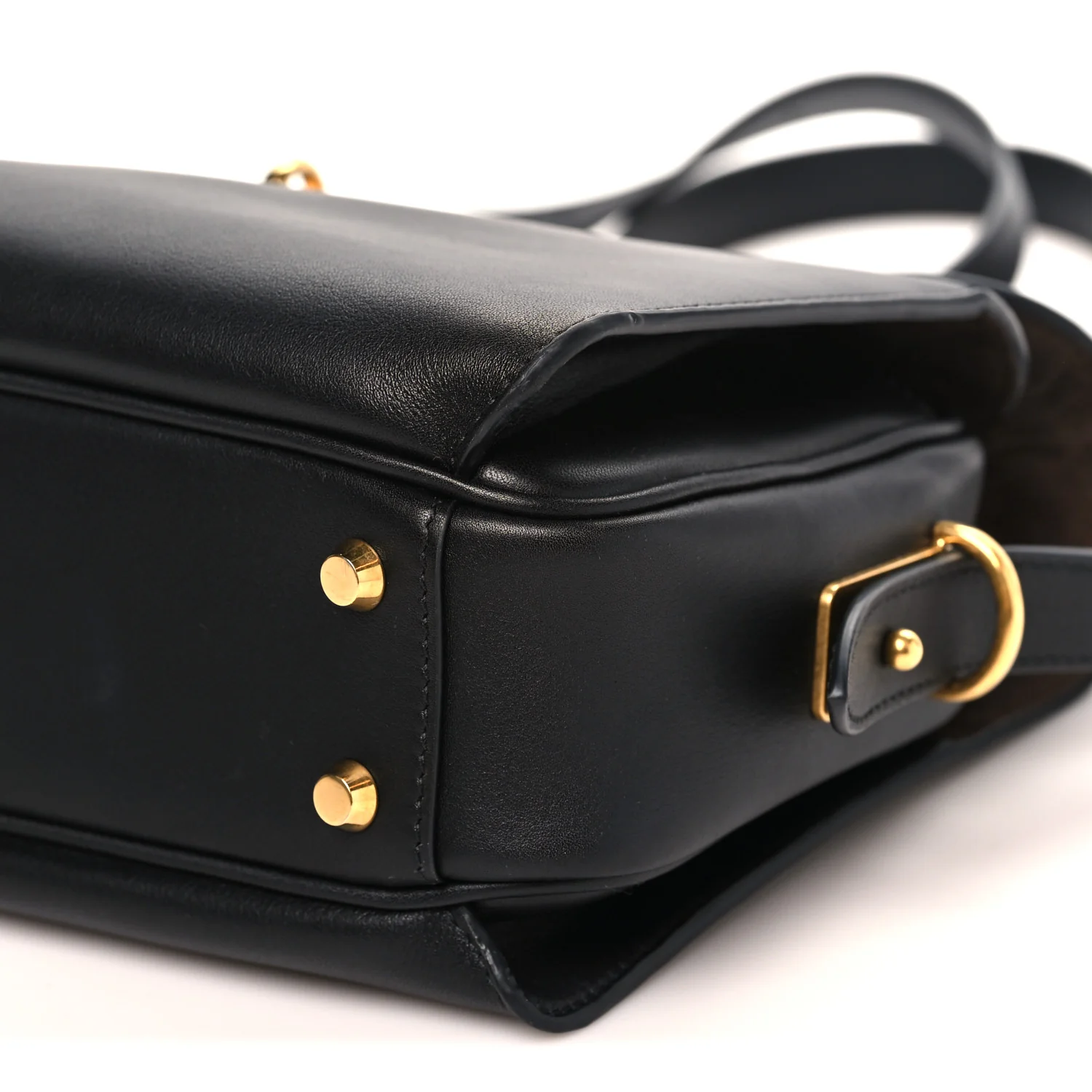 Balenciaga Smooth Calfskin Medium Le 7 Shoulder Bag Black - Image 9