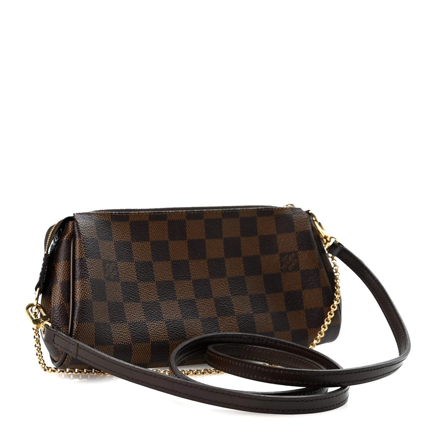 Louis Vuitton Damier Ebene Eva Clutch - Image 2