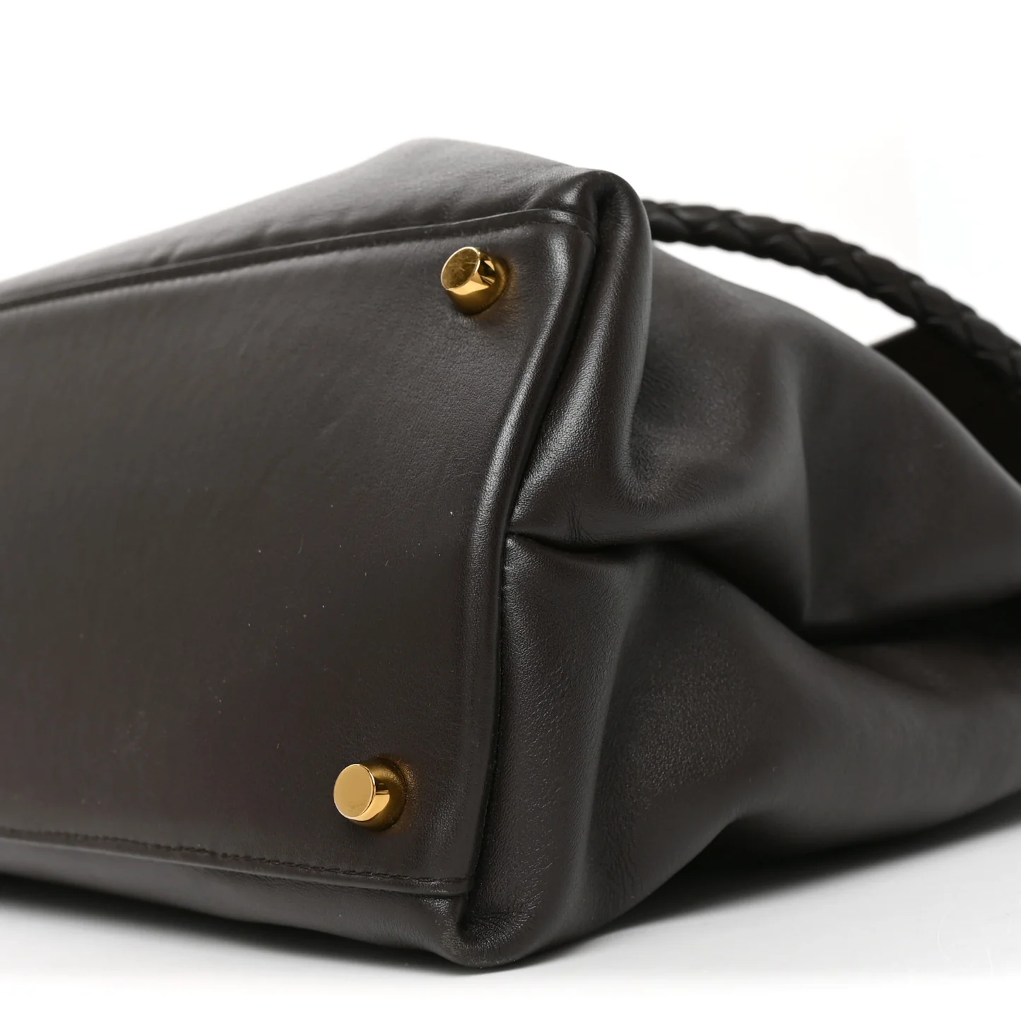 Bottega Veneta Silky Calfskin Large Ciao Ciao Fondant - Image 11