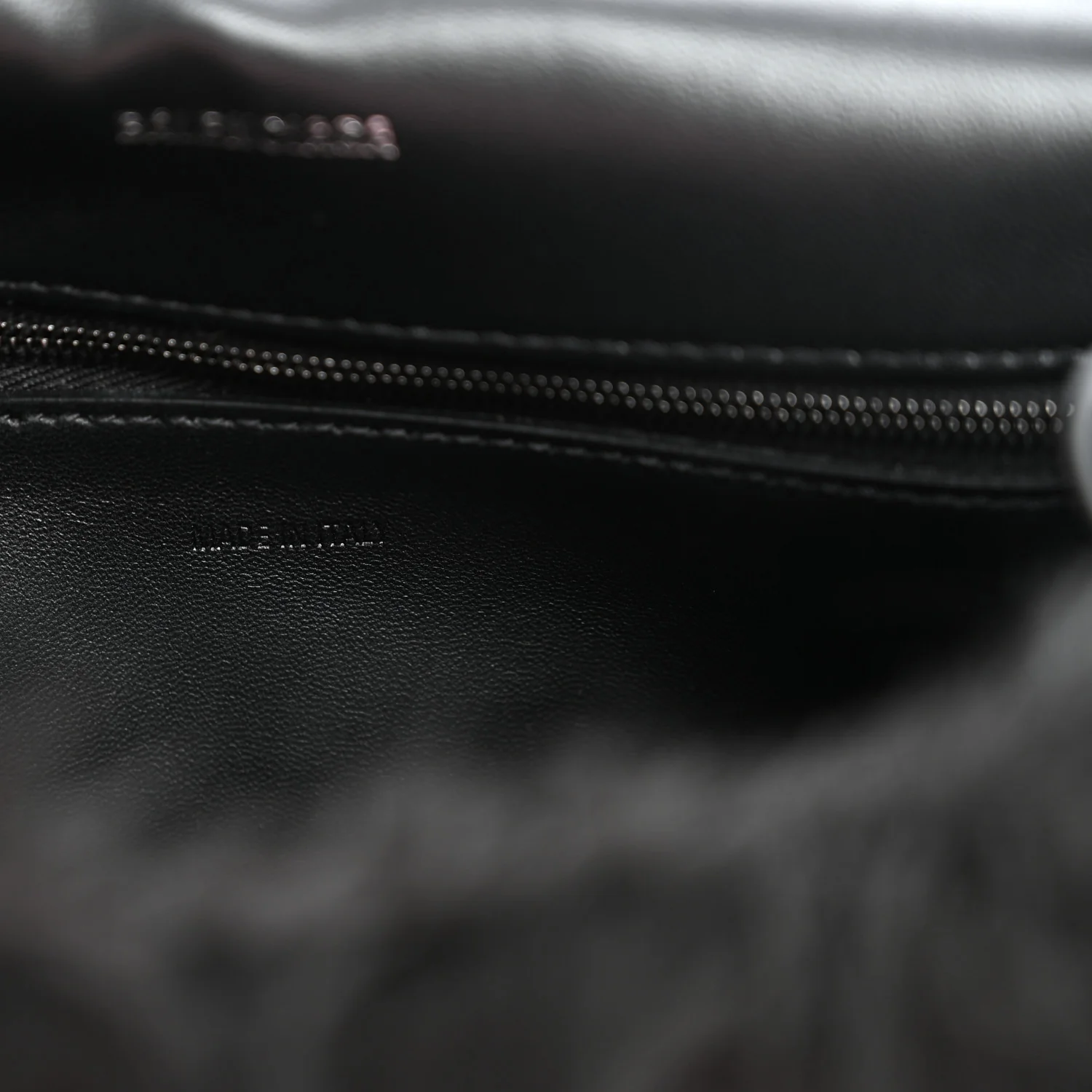 Balenciaga Faux Fur Small Downtown Shoulder Bag Black - Image 8