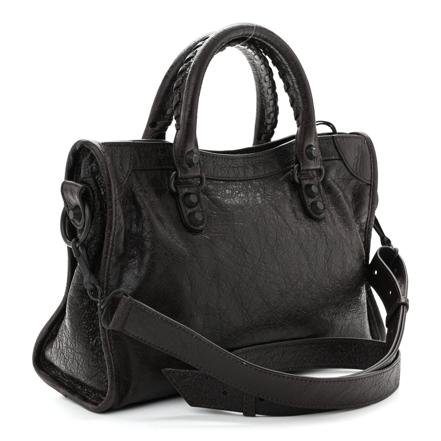Balenciaga Agneau Arena Classic Hardware Small Le City Espresso - Image 3