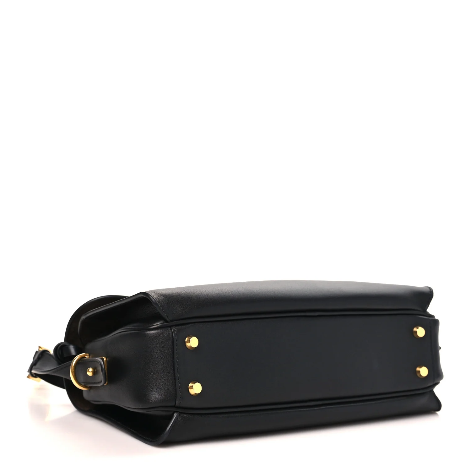 Balenciaga Smooth Calfskin Medium Le 7 Shoulder Bag Black - Image 4
