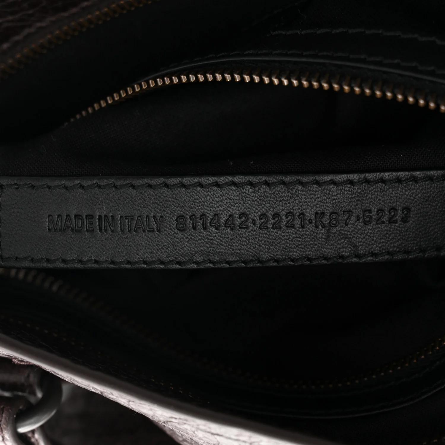 Balenciaga Agneau Arena Classic Hardware Small Le City Espresso - Image 7