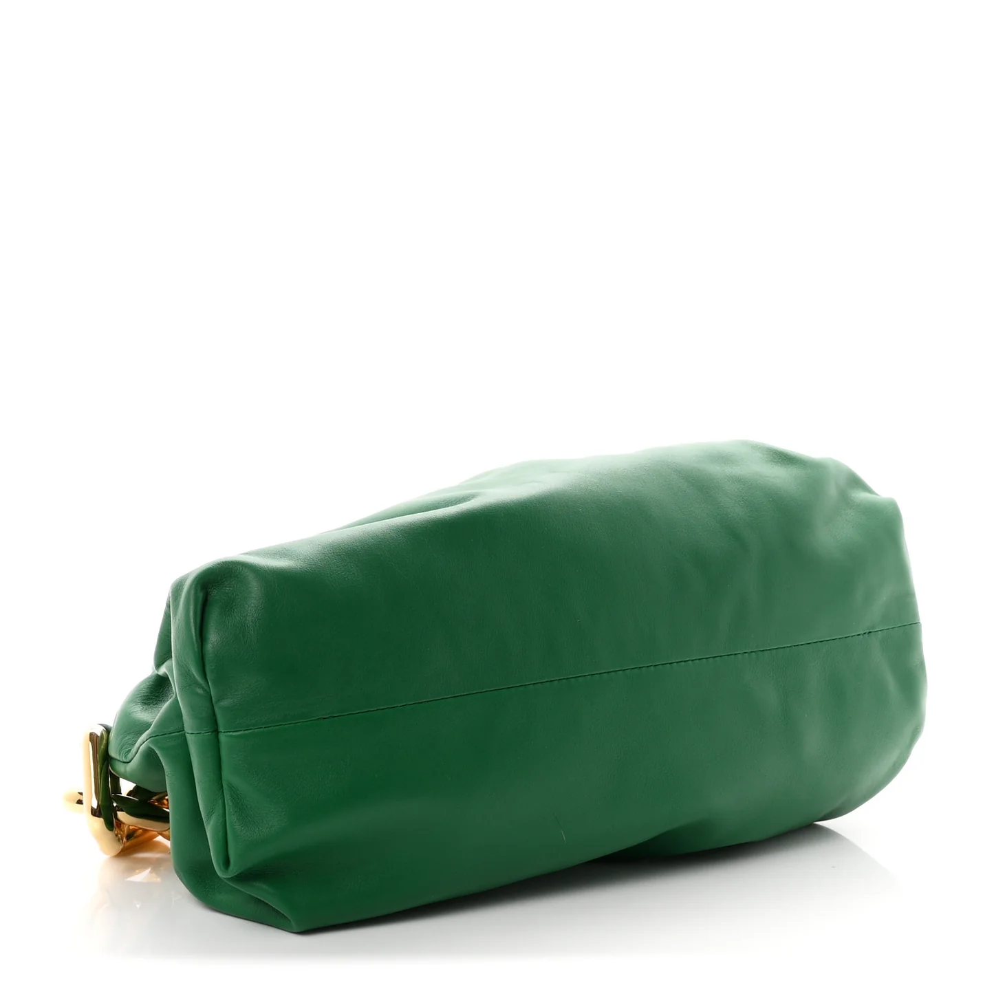 Bottega Veneta Calfskin The Pouch Chain Racing Green - Image 4