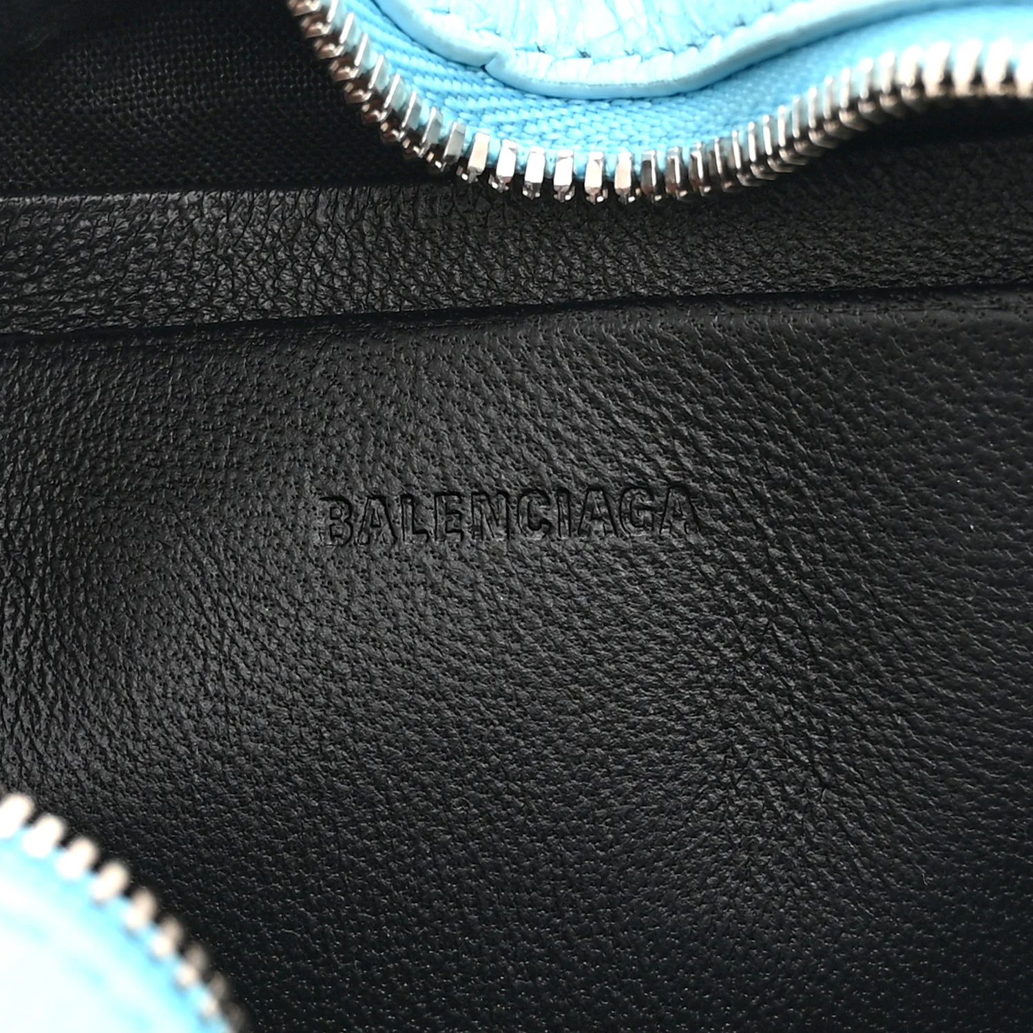 Balenciaga Agneau Arena Mini Le Cagole Heart Bag Blue - Image 6
