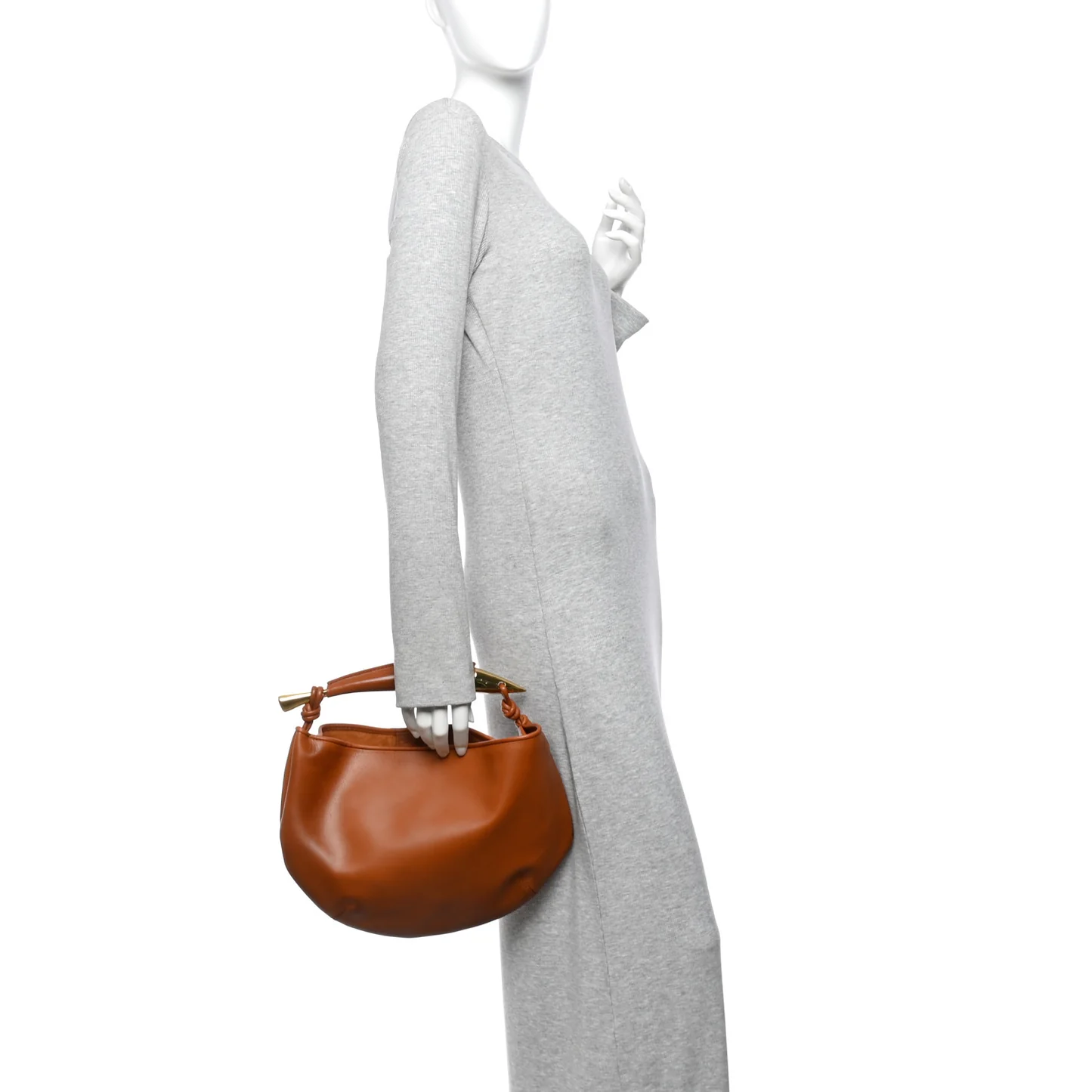 Bottega Veneta Calfskin Sardine Bag Light Wood - Image 2