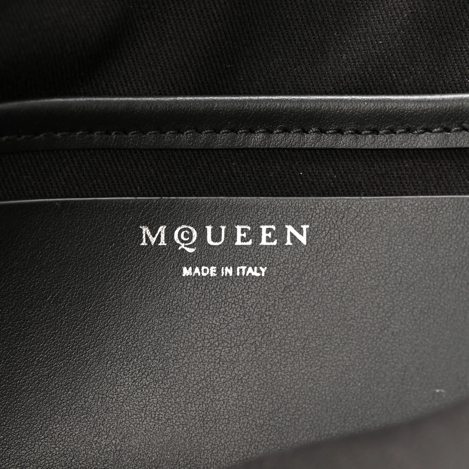 Alexander McQueen Canvas Calfskin T-Bar Shopping Bag Black - Image 6