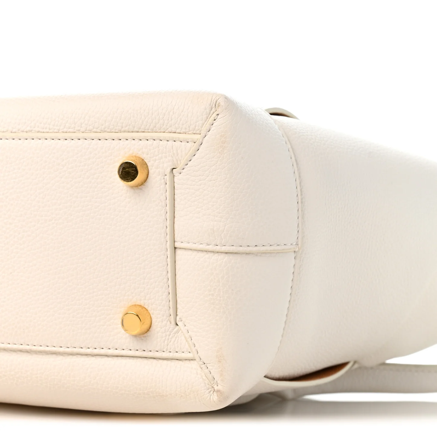 Bottega Veneta French Calfskin Maxi Intrecciato Medium Arco Bianco - Image 10