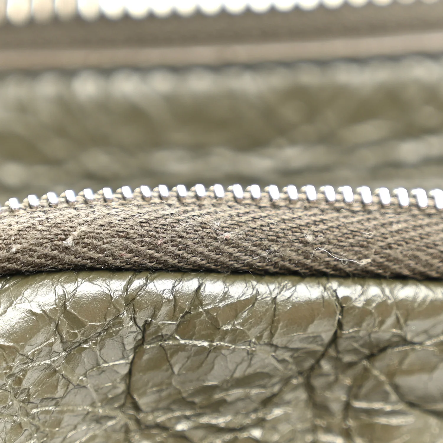 Balenciaga Agneau Arena Superbusy Belt Bag Khaki - Image 11
