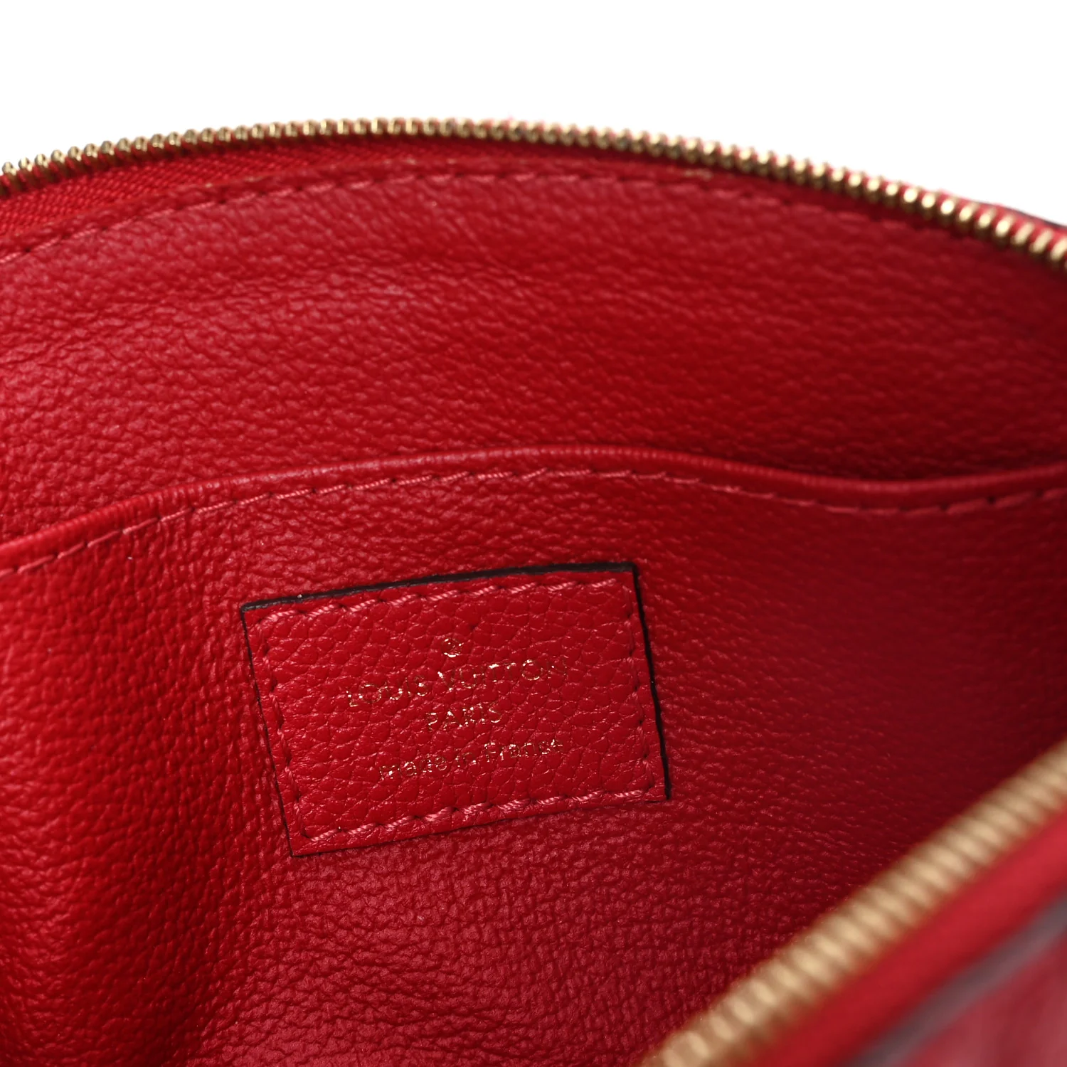 Louis Vuitton Empreinte Cosmetic Pouch Scarlet - Image 6