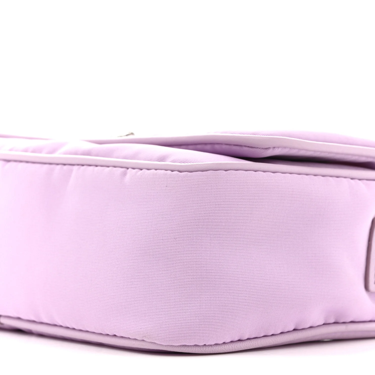 Alexander McQueen Nylon Skull Camera Crossbody Bag Lilac - Image 10